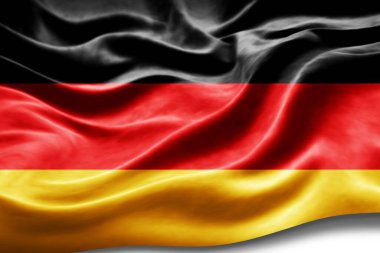 İpek desenli Almanya bayrağı, dijital arkaplan