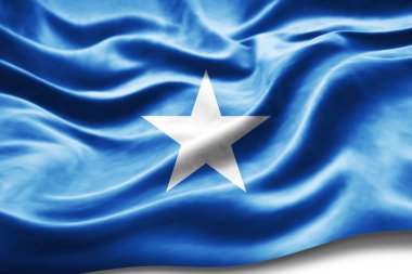 İpek desenli Somali bayrağı, dijital arkaplan