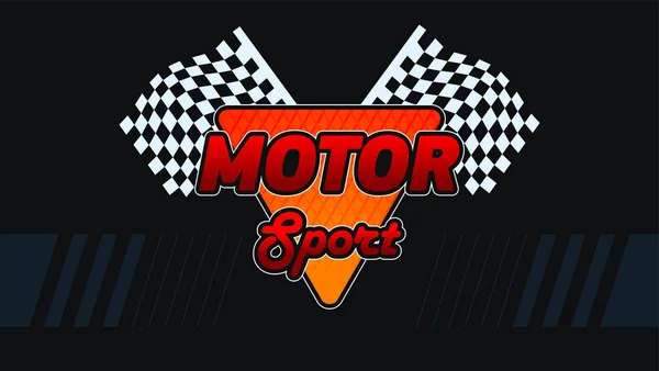 motor spor vektör şablonu, otomotiv teması için güzel arkaplan