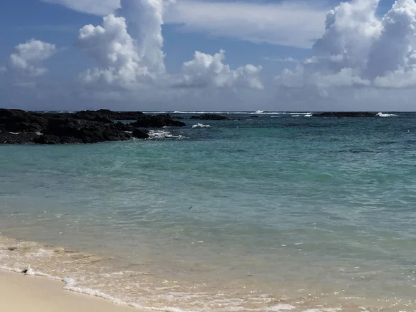 Plages Lagons Bleus Calmes Mauritius — Photo