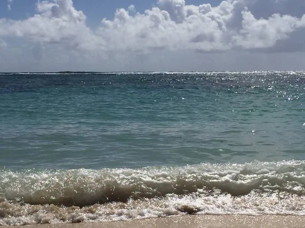 Beach Písek Mauricius — Stock fotografie