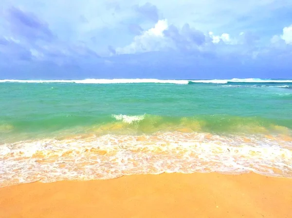 Sıcak havalarda Mauritian plajlar