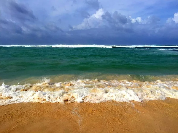 Mauritius ve sıcak havalarda pastoral plajları