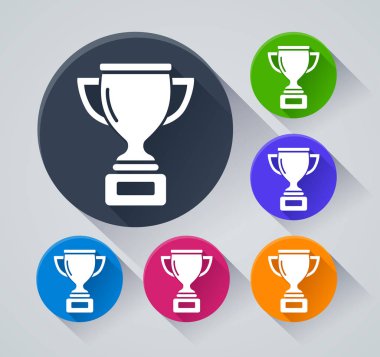 Kupa circle gölge simgelerle gösteren resim