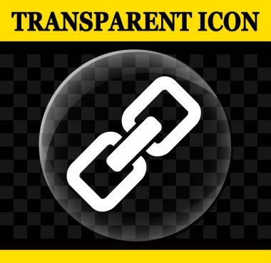 Zincir vektör daire şeffaf simge gösteren resim