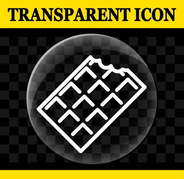 Tatlı gıda vektör şeffaf simge gösteren resim