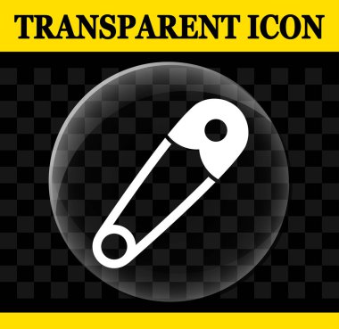 Çengelli iğne vektör şeffaf simge gösteren resim