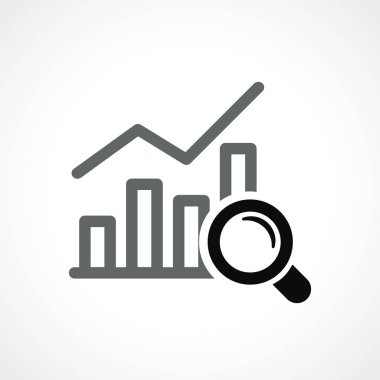 Beyaz arka plan üzerinde grafik vektör çizim