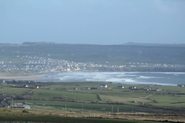 Irlanda 'da sahil köyü