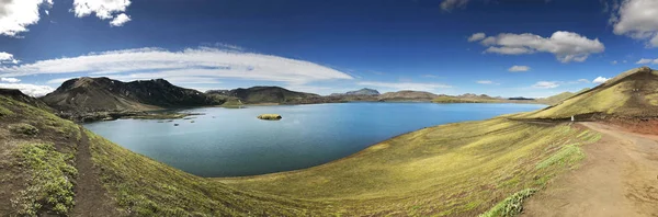 Panoramatický Krajinu Islandu — Stock fotografie