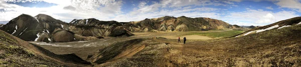 Panorama Naturaleza Islandia —  Fotos de Stock