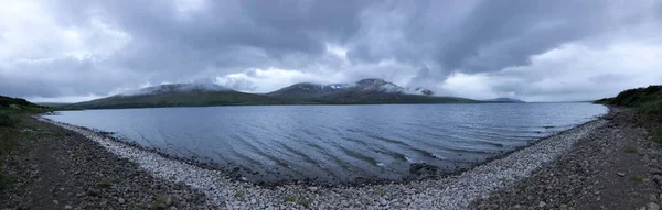 Panoramatický Obraz Přírody Islandu — Stock fotografie