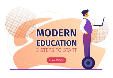 Online Öğrenme, Webinar İnternet Kursları Banner