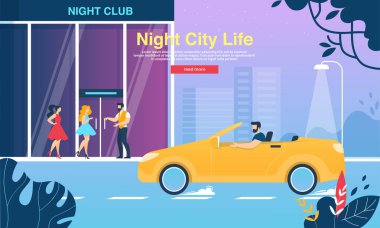 Moda elbiseler genç kızlar gece kulübü girin