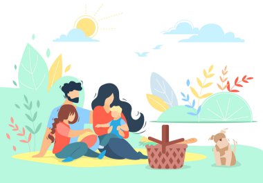 Mutlu Seven Aile Piknik, Çocuklar, Aşk, İlişkiler
