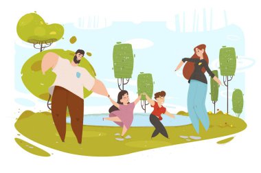 Happy Aile Şehir Parkı Active Leisure etrafında yürüyüş