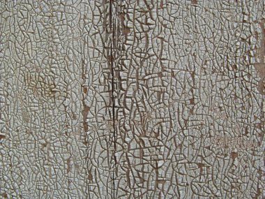 Eski ve soyulmuş gıcırtılı boya, boya beyaz sesi eski plakalar soyulmuş ve crackled, zaman içinde ahşap doku, arka plan, renkli, çatlaklar boya, vintage, soyut, grunge,