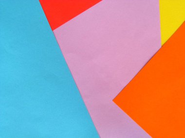 Renkli kağıt. Farklı renklerin arka planı.