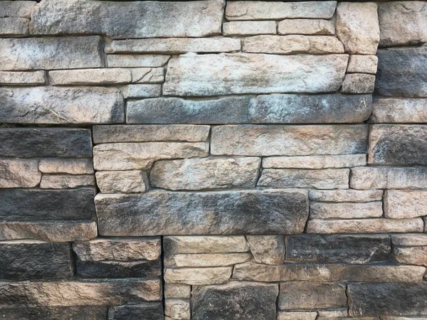 Nowoczesne tło z kamienia ceglanego muru. Dekoracyjna Cegła Kamień tekstury — Zdjęcie stockowe