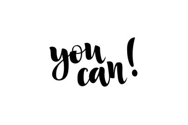 Sen elimden vektör çizim el yazısı ifade ile. Yazı.