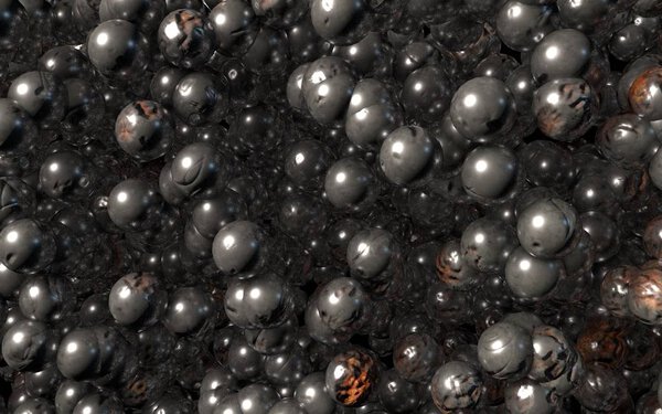 стальной ржавый шар 3d иллюстрации текстуры рендеринг
