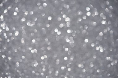 Soyut bulanık Noel çelenklerinin ışıklarının Bokeh 'i