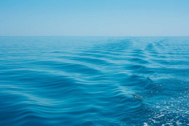 Doğal mavi deniz dalgaları arka plan
