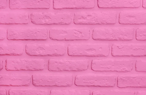 Fondo de ladrillos de plástico rosa. Textura moderna de moda —  Fotos de Stock