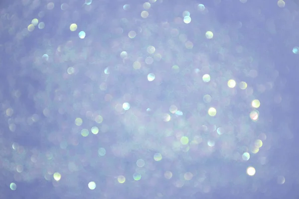 Blue fairy blurred festive background — Stock Photo, Image