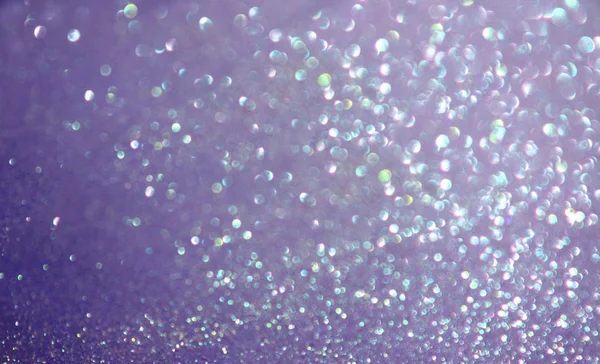 Blue fairy blurred festive background — Stock Photo, Image