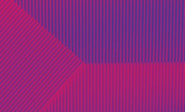 Modaya uygun renklerde geometrik mor ve mavi arka plan