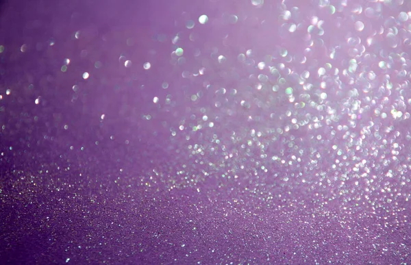 Purple sparkling shiny blurred background. Festive backdrop. — Stock Photo, Image