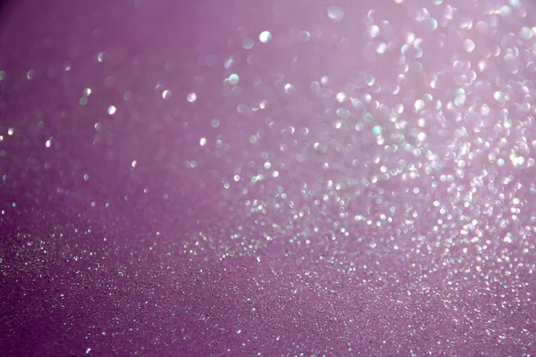 Purple sparkling shiny blurred background. Festive backdrop. — Stock Photo, Image