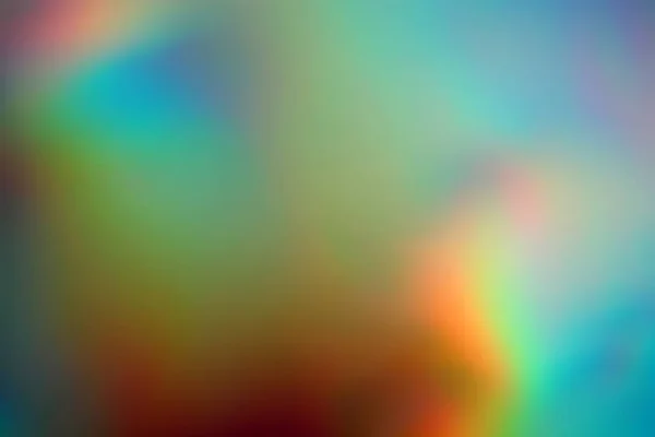 Suddig abstrakt iriserande holografisk neonbakgrund — Stockfoto