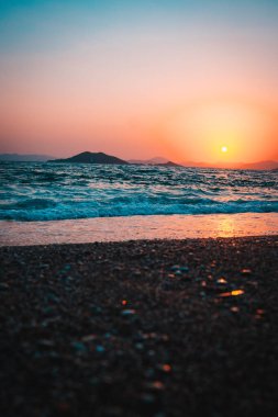 Denizde gün batımı