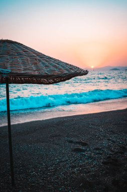 Denizde gün batımı