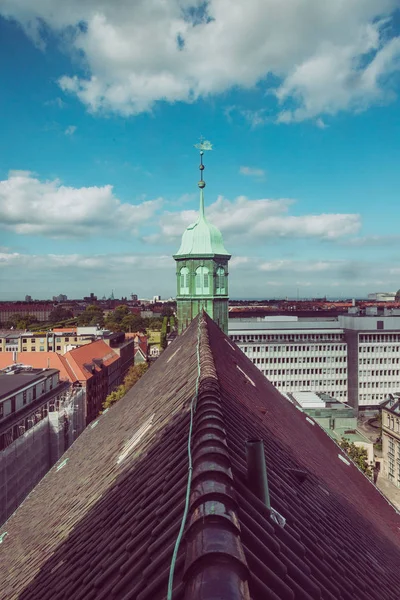 Copenhague Dinamarca Julio 2019 Vista Superior Ciudad Desde Tower — Foto de Stock