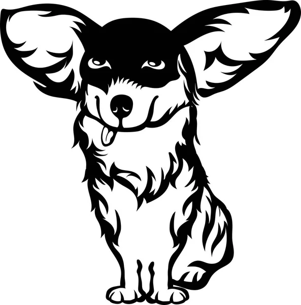 Lustige Hundevektorillustration — Stockvektor