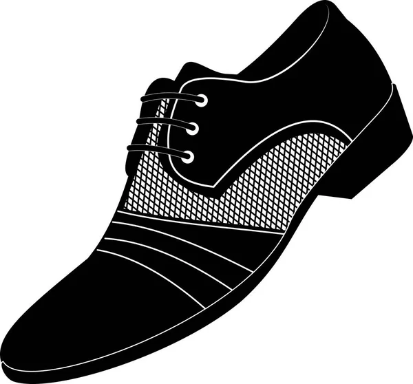 Dress Shoe Clipart Black And White