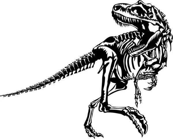 único desenho de linha contínua de assustadores dinossauros tiranossauro  rex. conceito de logotipo do museu pré-histórico. tendência de uma linha  desenhar design gráfico ilustração vetorial 20611682 Vetor no Vecteezy