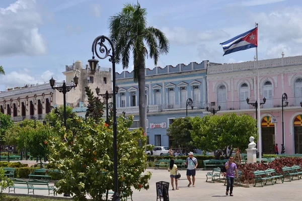Spaziergang Den Fahnenplatz Von Kuba Idiot — Stockfoto