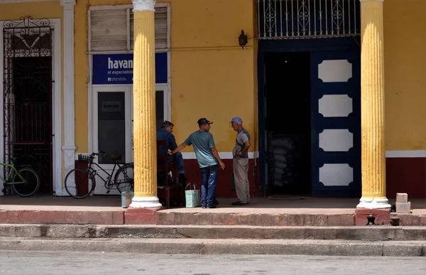 Siesta Mann Harte Arbeit Cuba Cienfuegos Idiot — Stockfoto