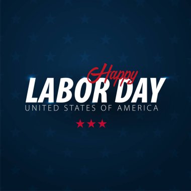 İşçi Bayramı satış promosyon, reklam, poster, afiş, Amerikan bayrağı ile şablonu. Amerikan İşçi Bayramı duvar kağıdı. Fiş indirim