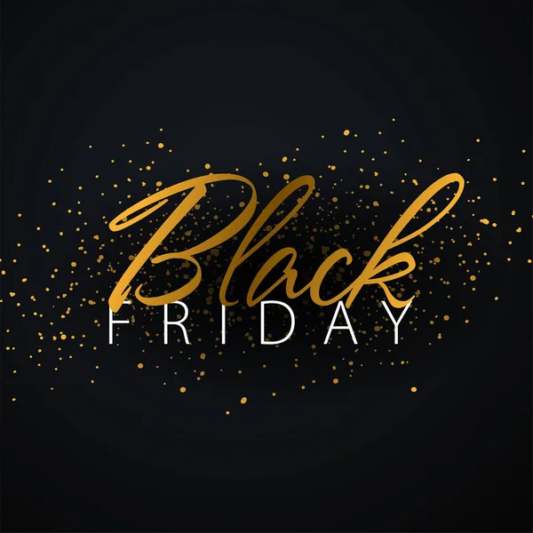 Black Friday Sale Calligraphic banner. Vector Illustration. — Stock Vector