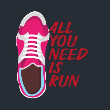 Spor ayakkabıları ile koyu arka plan spor teklif.