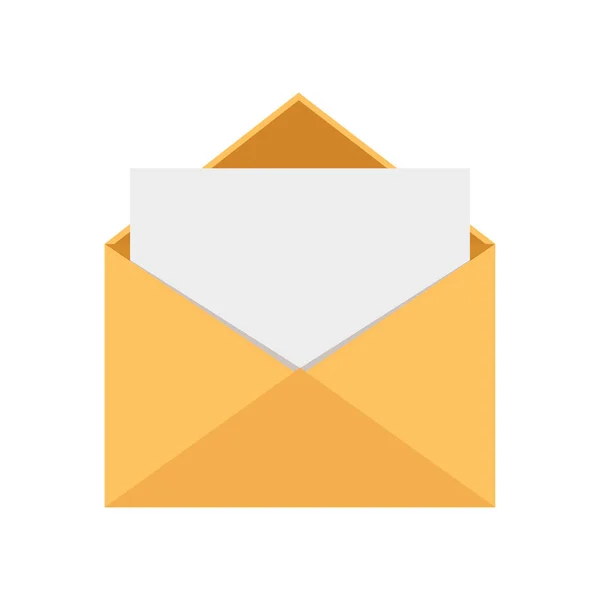 Mail boríték. Levelezés vagy irodai dokumentumok kézbesítése. — Stock Vector