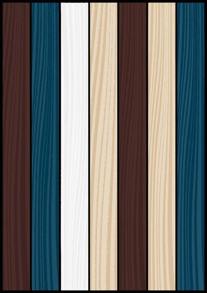 Trä textur bakgrund med plankor för din design. — Stock vektor