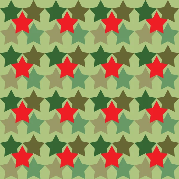 Camouflage Patroon Met Sterren — Stockfoto