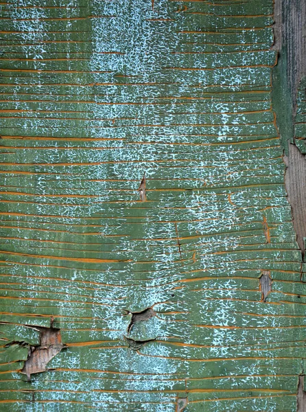 Old Painted Wood Wall Texture Grunge Background Green Shabbybackground Texture — Stock Photo, Image