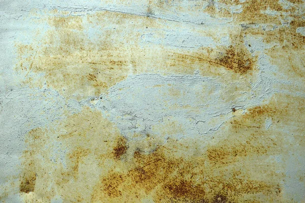 Painted Rusty Metal Background White Rusty Background — Stock Photo, Image